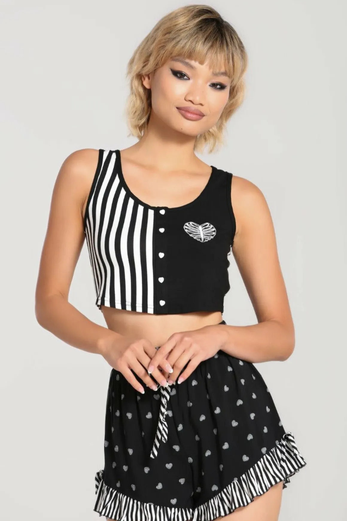 Ribcage Crop Top