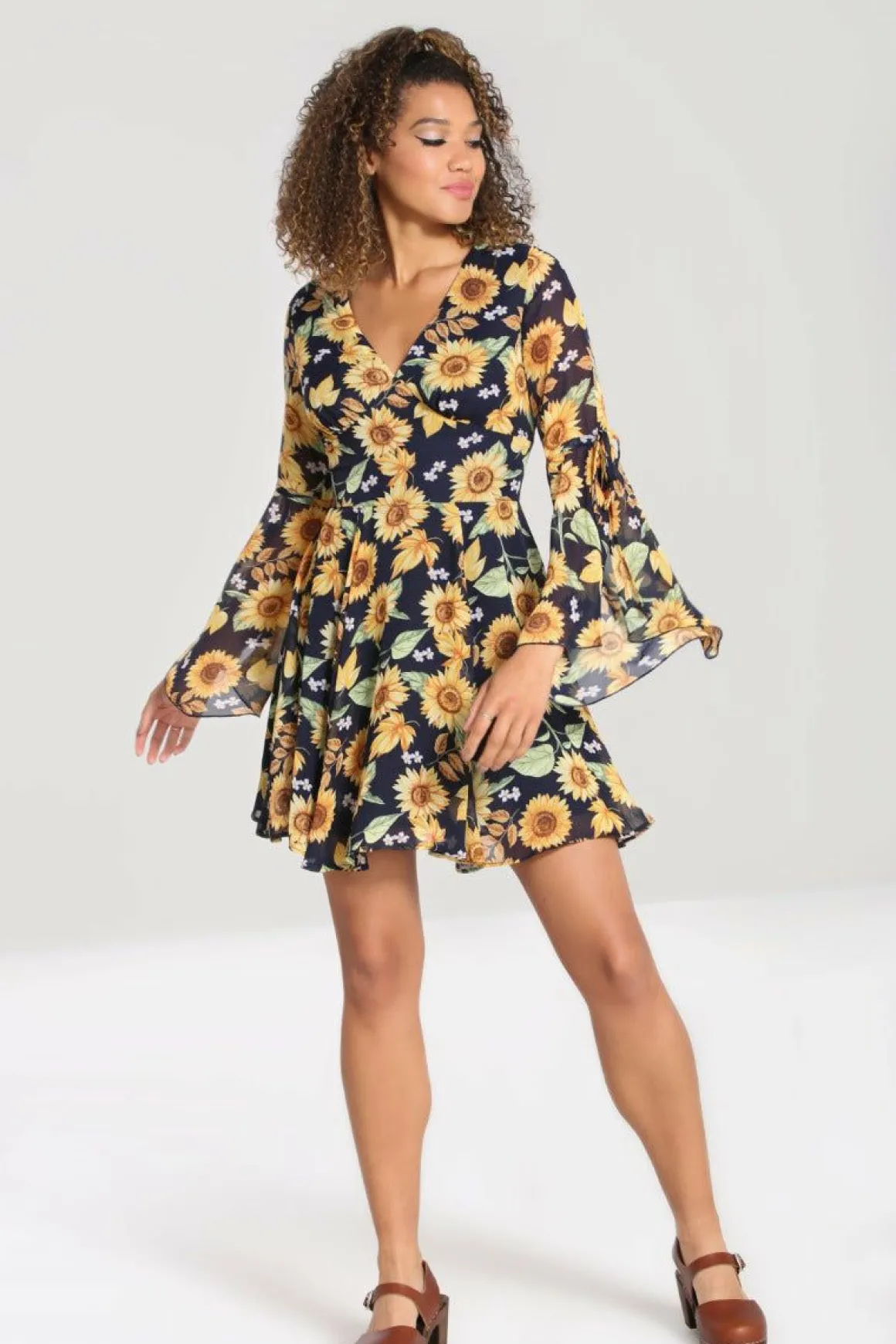 Sunflower Mini Dress