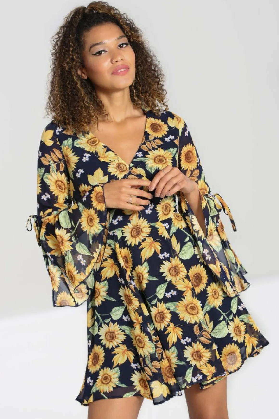 Sunflower Mini Dress