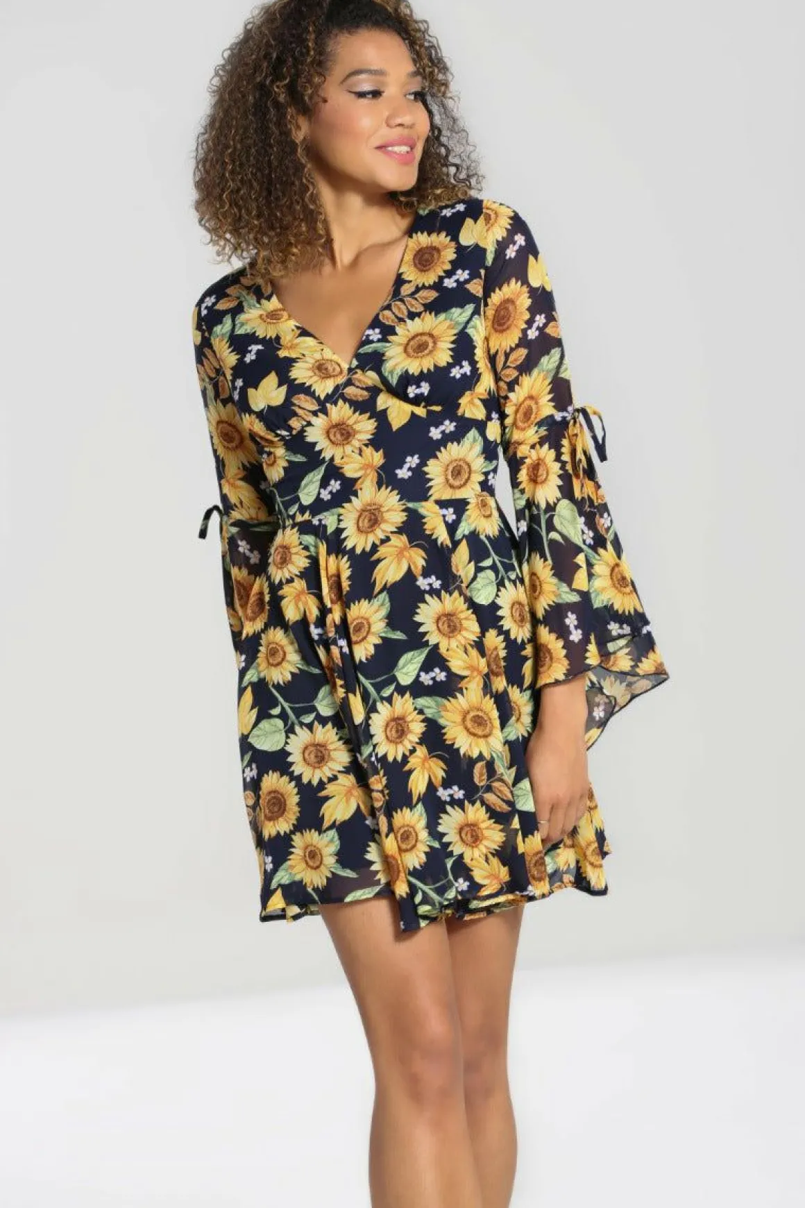 Sunflower Mini Dress