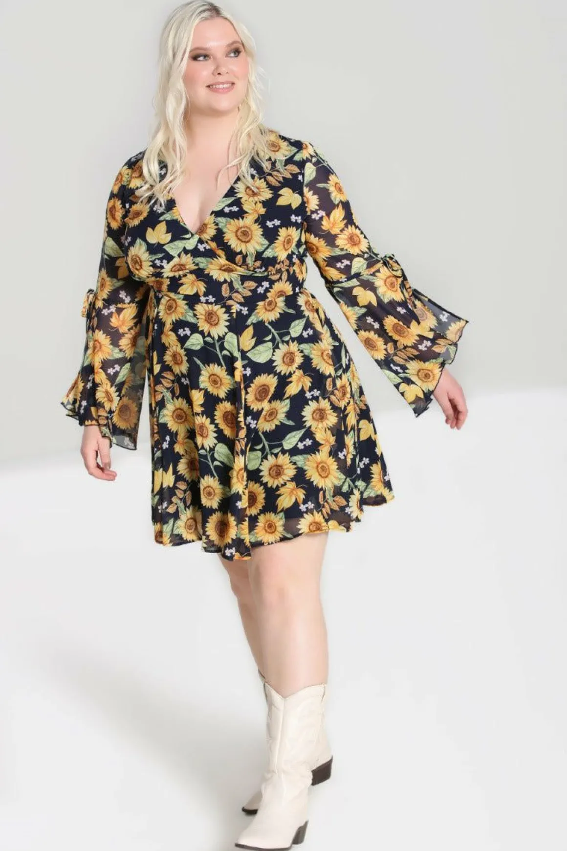 Sunflower Mini Dress